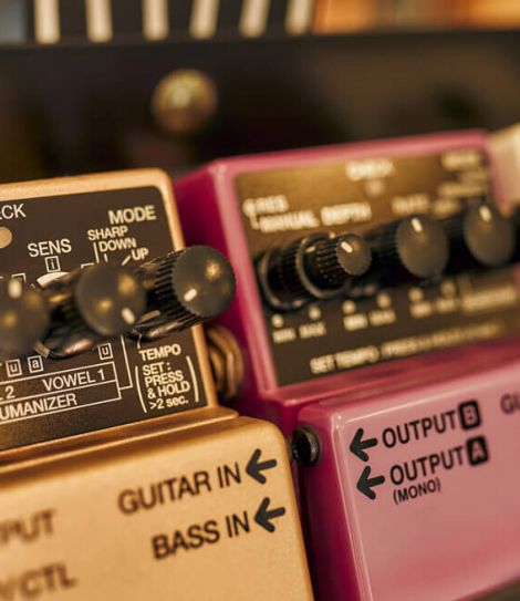 bloque pedales efectos